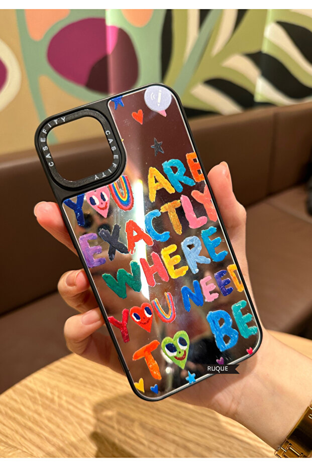 حافظة آيفون 11 ذات سطح مسطح لحماية الكاميرا وممتصة للصدمات (12 مظهرًا) بنمط عاكس - 1