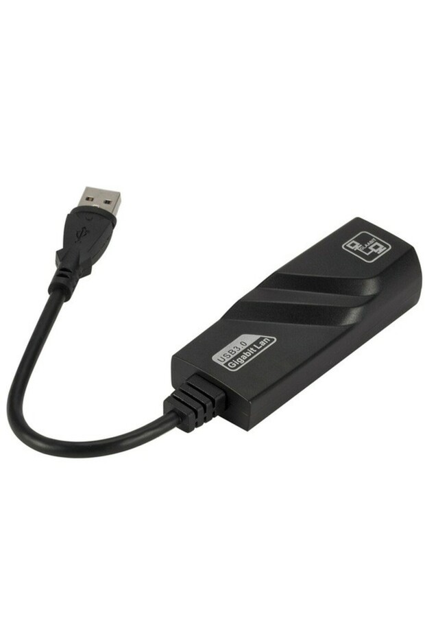 Taşınabilir Kablolu Ağ Adaptörü Usb 3.0 Ethernet Rj45 Kartı - 7