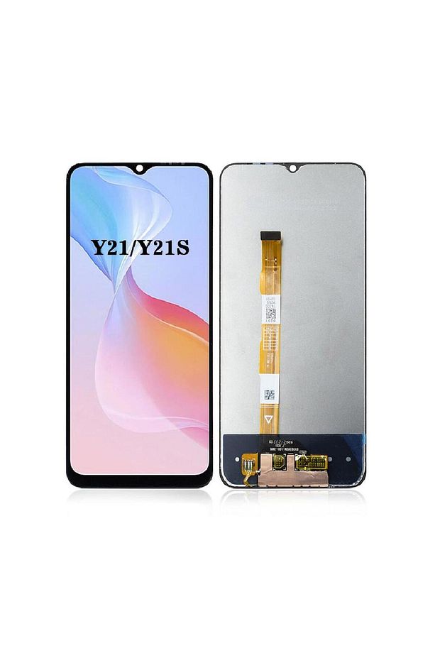 Vivo Y21 ile Uyumlu Lcd Ekran Dokunmatik V2111 - 1