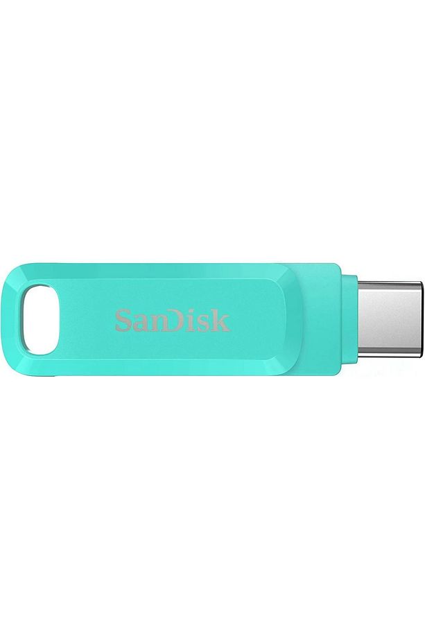 Ultra Dual Drive Go 256GB SDDDC3-256G-G46G USB  Type-C Flash Bellek Tiffany Green - 4