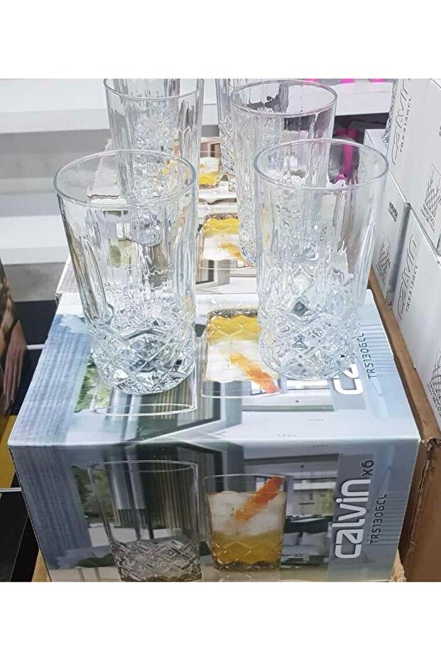 CALVİN 6'lı Meşrubat Bardağı - 1