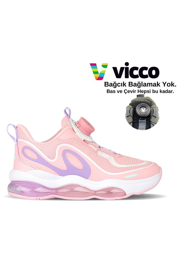 32-38 Numara Akıllı Bağcık Air Taban Hafif Çocuk Ayakkabı - 1
