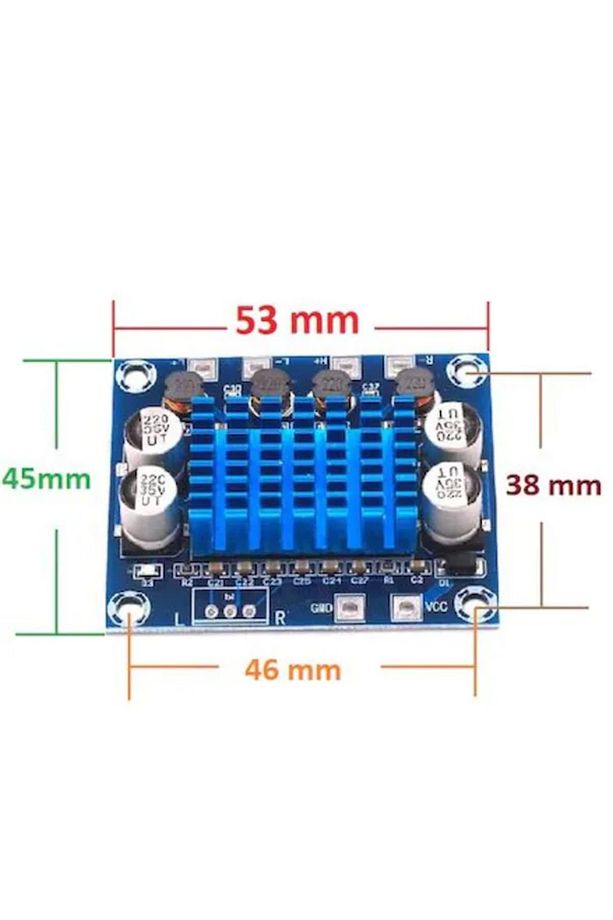 Tpa3110 Anfi Devresi Dijital Amplifikatör 2X30W Xh-A232 - 3