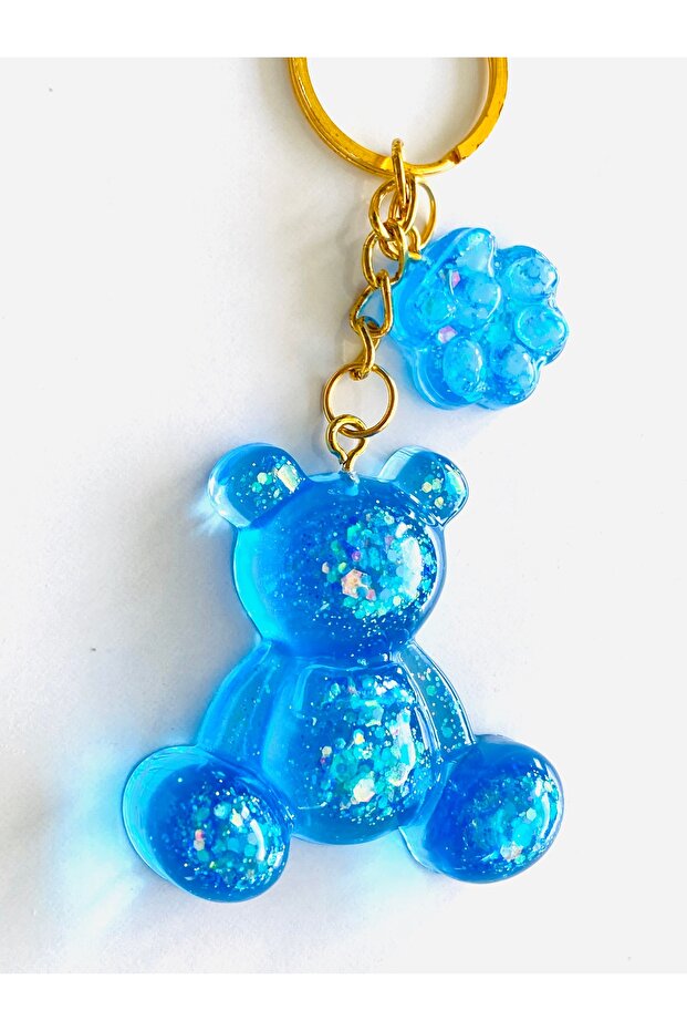 GIFT KEYCHAIN BLUE BEARED - 1