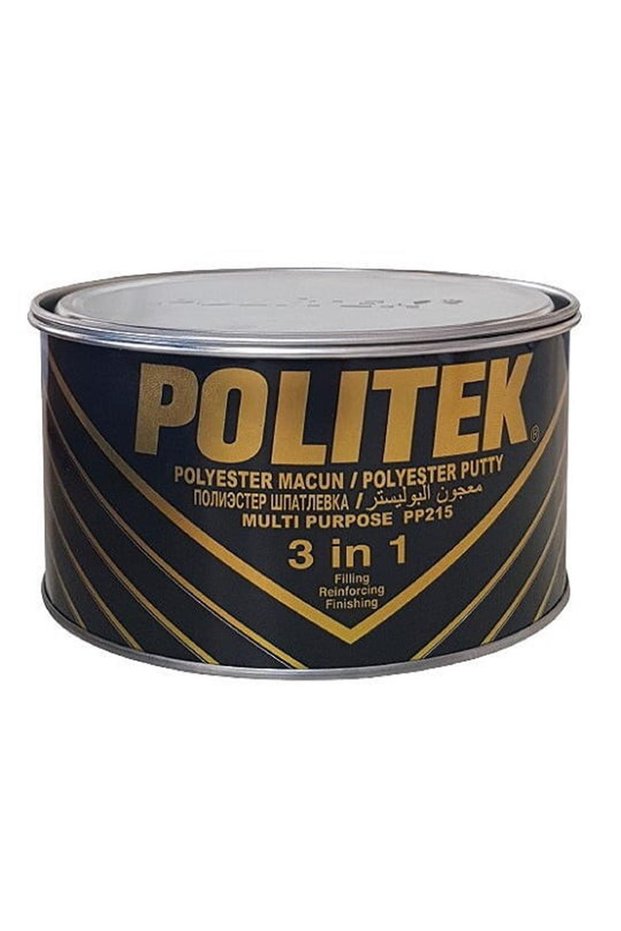 POLİTEK 3İN1 MULTİ POLYESTER MACUN 3/1 YEŞİL PP215