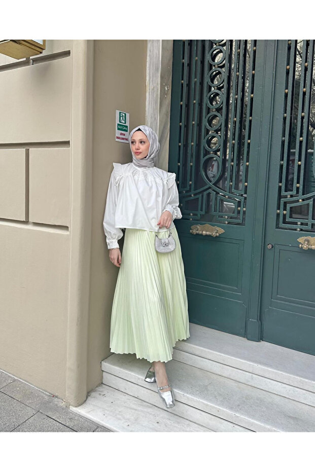 Fustă plisată hijab - 1