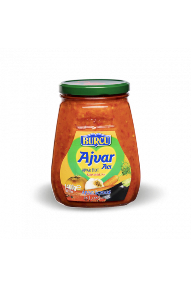 1400 gram burcu ajvar acı sos - 1