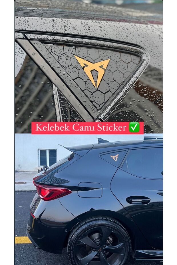 LEON KELEBEK CAM STICKER - 1