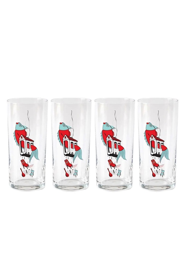 Fish House Rakı Glass Set of 4