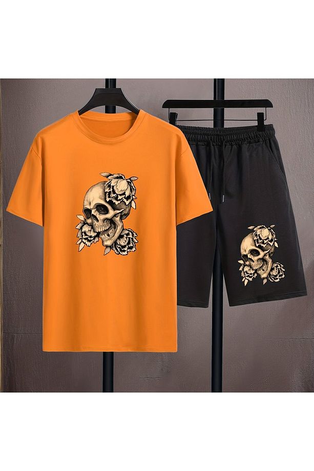 Skull Print, Men's 2li set - 1