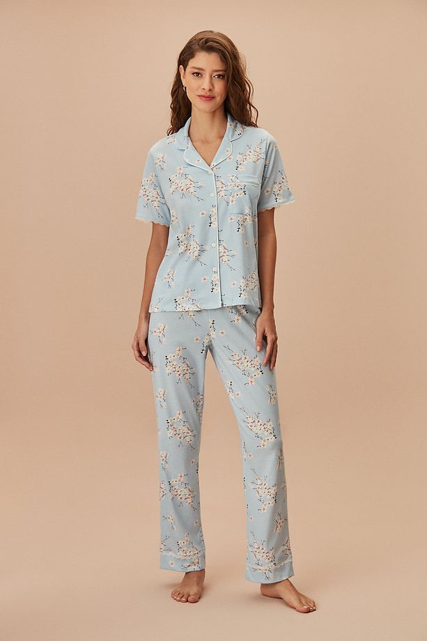 Sakura Maskülen Pijama Takımı - 1