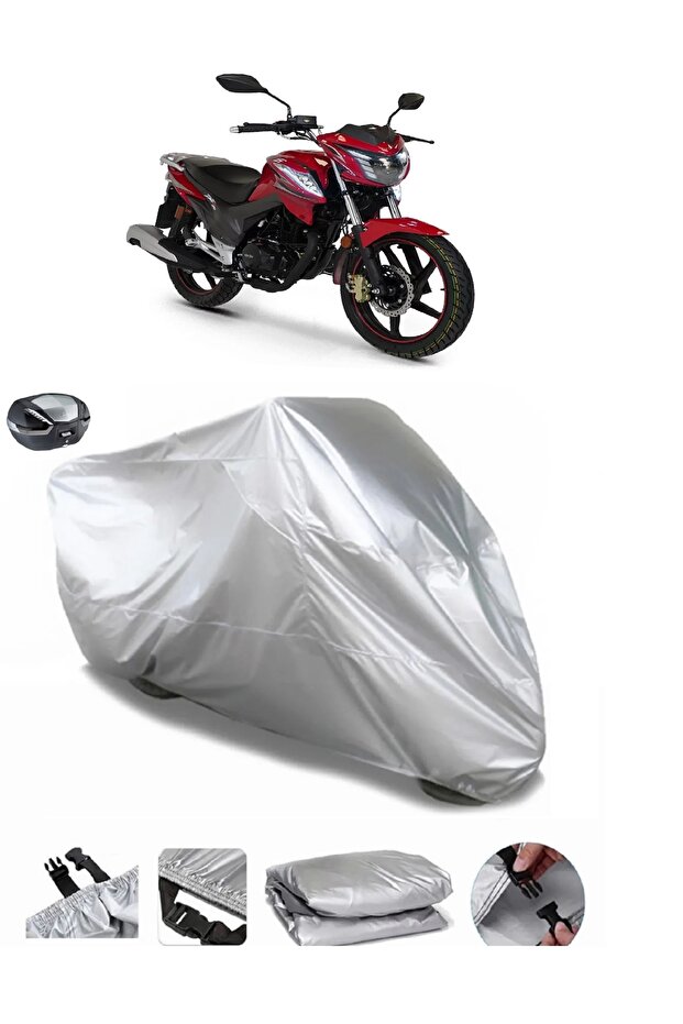 Rks TNT 125 Pro MOTORCYCLE SCREW REAR BAG COMPATIBLE