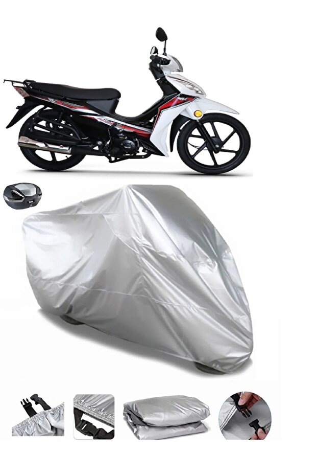 Rks Rodos 100Compatible Motorcycle Tarpaulin REAR BAG COMPATIBLE