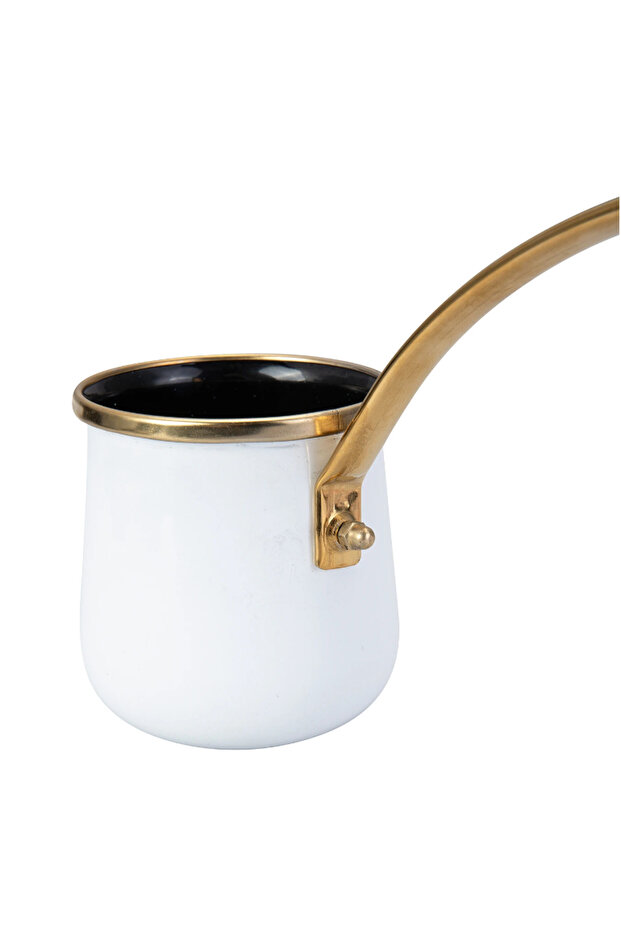 Troy Orta Boy Cezve Beyaz - 2