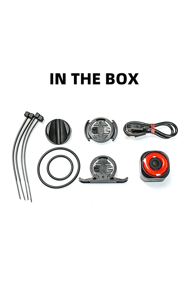 XR Pro Team Sync Tail Light Auto Brake Sensing Bicycle Rear Light LED Rechargeable Waterproo... - 7
