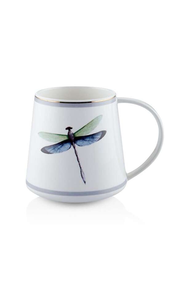 Dragonfly Green 340 cc Mug - KPA0261