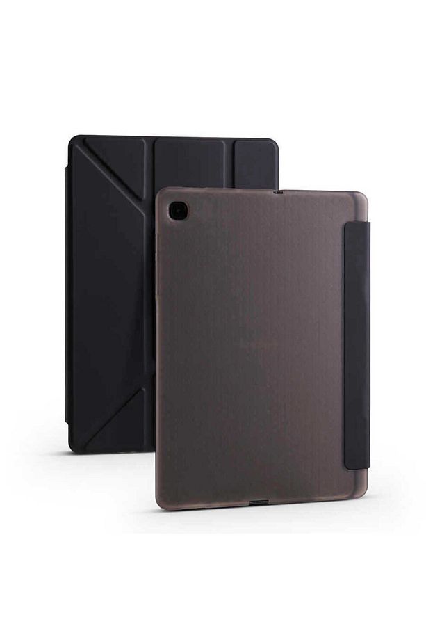 Galaxy Tab S6 Lite (P610) Uyumlu Bluetooth Klavye Mouse Set Standlı Kılıf - 2