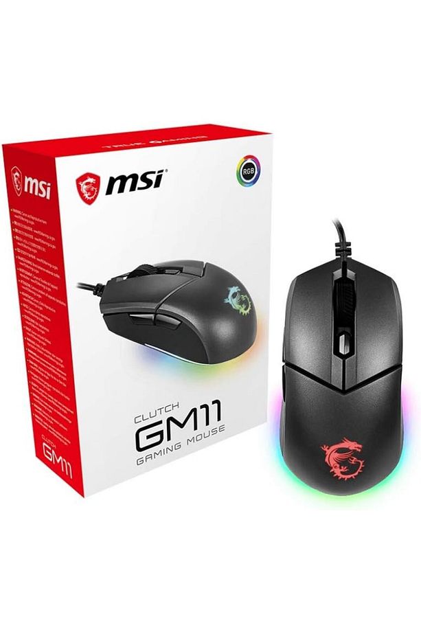 Clutch Gm11 Gaming Mouse, Rgb Led Aydinlatma, Altin Kaplama Usb Baglanti - 1
