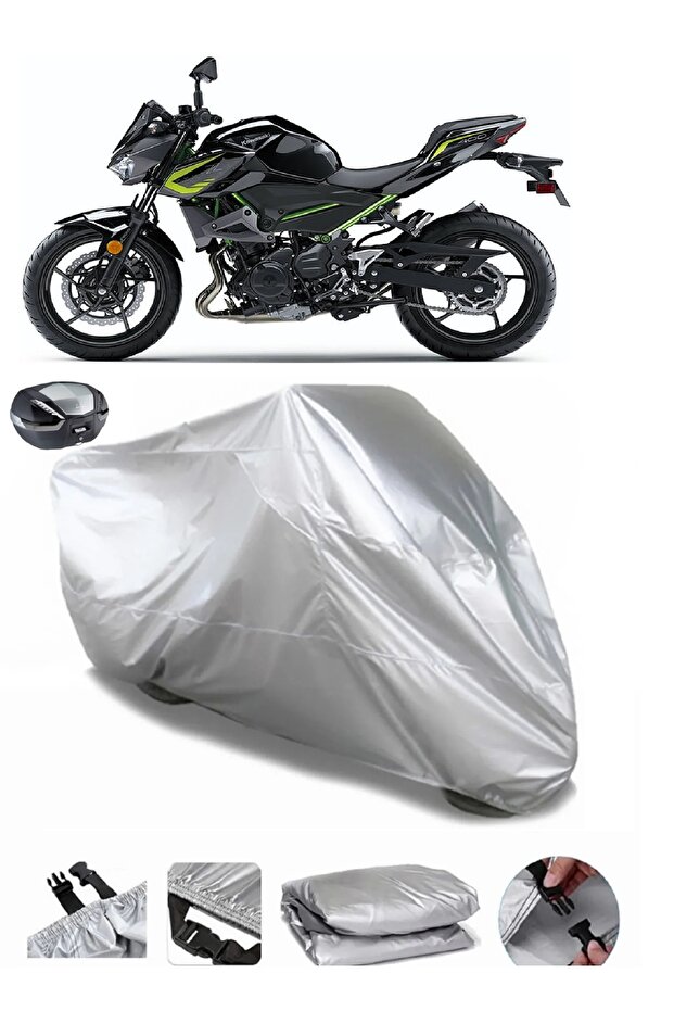 Kawasaki Z 400 MOTORCYCLE TAPE REAR BAG COMPATIBLE