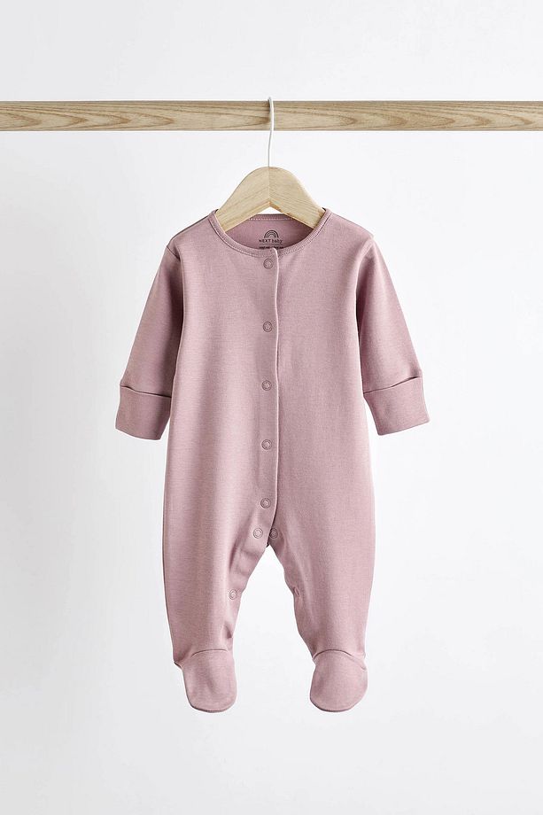 %100 Organik Pamuk  Pembe 3’lü Uyku Tulumu Set ALY01124 - 6