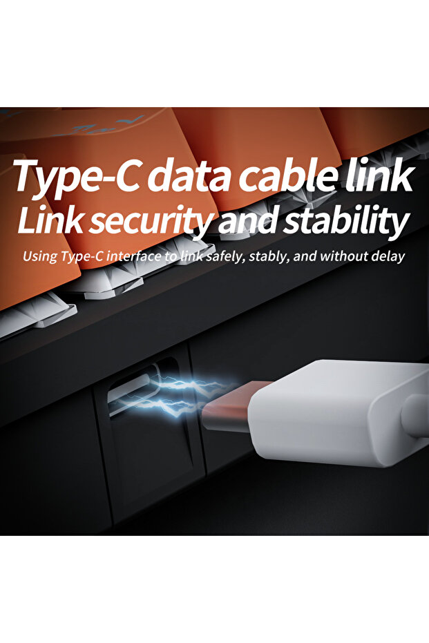 لوحة مفاتيح سلكية للألعاب ميكانيكية صغيرة USB MKA610، مفتاح أحمر 61 مفتاح ألعاب للكمبيوتر الشخصي... - 4