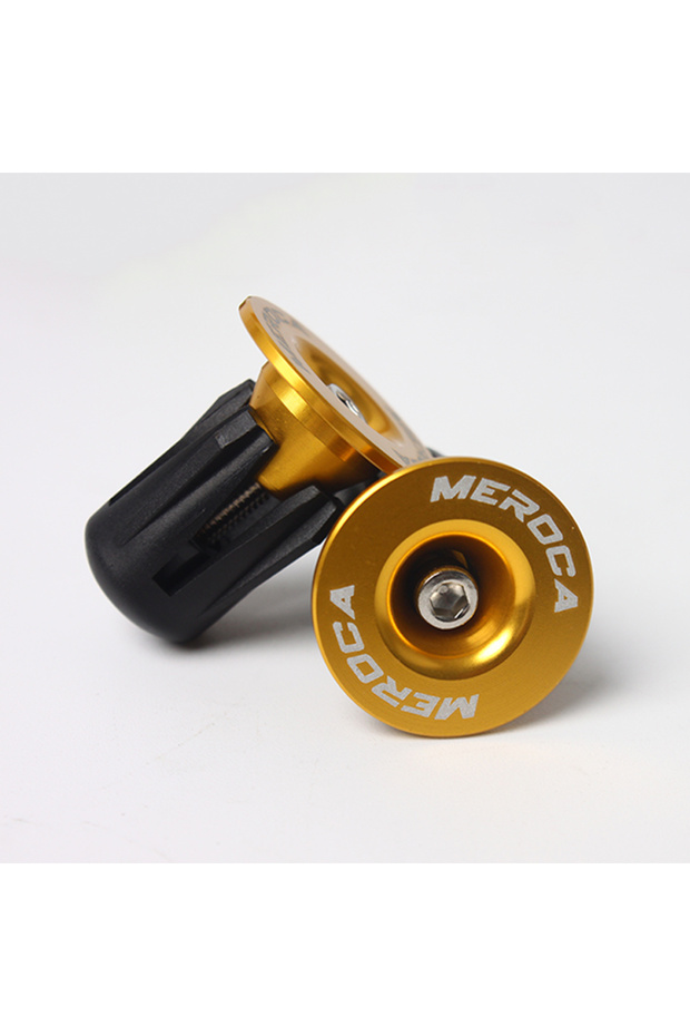 Gold Bicycle Bar End Plug Road Mountain Bike Handlebar End Cap Aluminum Bicycle Handle Bar End Cap M