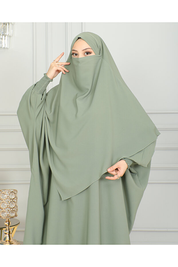 İPEK KATLI SUFLE HAZIR EŞARP - 4