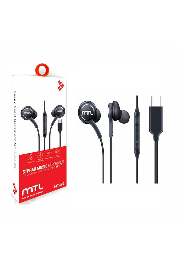 Tecno Phantom V Flip 5G Uyumlu Mikrofonlu Stereo Kablolu Kulaklık MT292 - 1