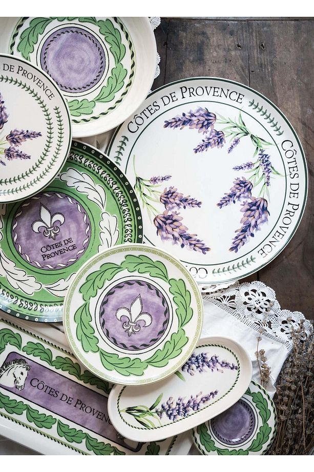 Provence Servis Tabağı 6lı Set 26 cm - 5