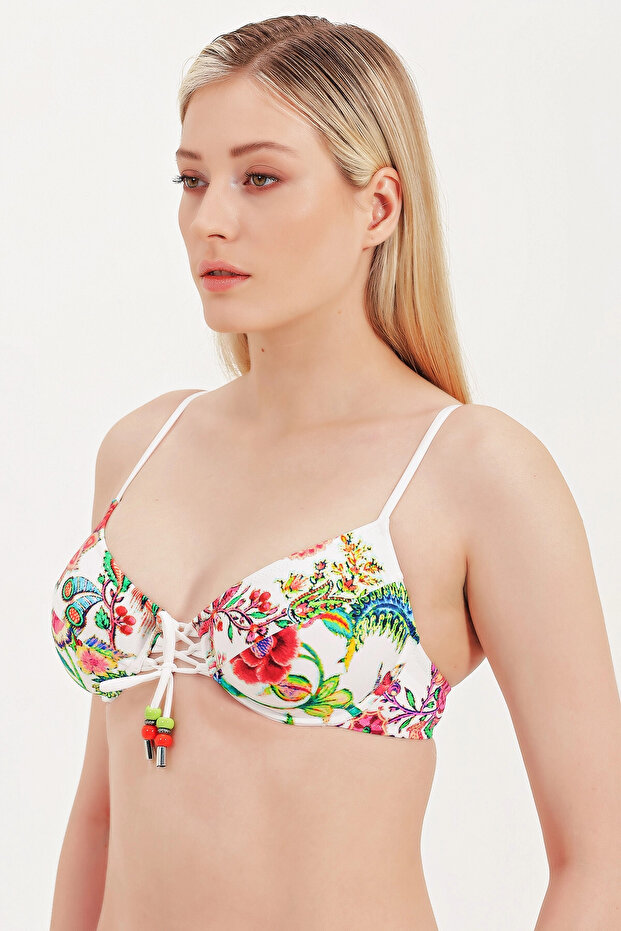 AKSEUSUAR DETAYLI BİKİNİ ÜST - 6