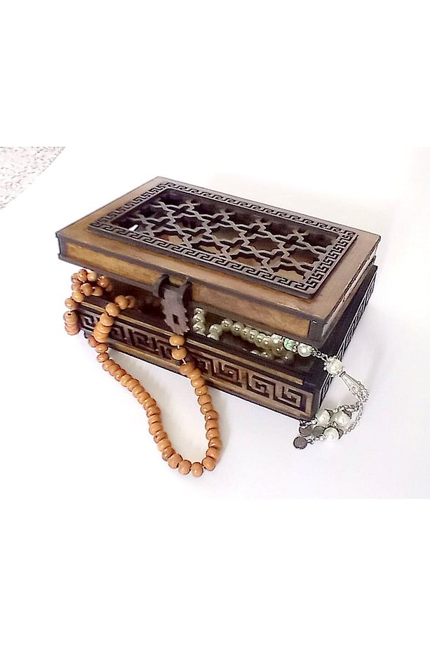 HM ÖZEL TASARIM AHŞAP TAKI KUTUSU  (Model 001A) - 5