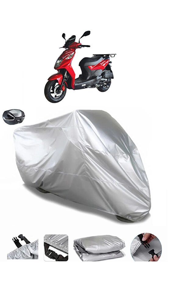 Sym Xpro Cargo 125 MOTORCYCLE SCREW REAR BAG COMPATIBLE