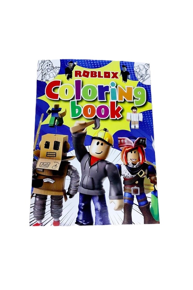 Roblox Coloring Book 3-Pack (Coloring, Sticker, Back Cover Mask)