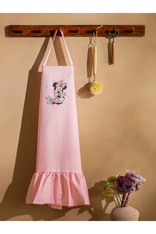 Minnie Mouse Baskılı Mutfak Önlüğü - 1