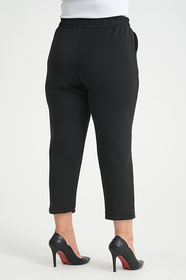 Pantaloni Jogger Cut Plus Size - 3
