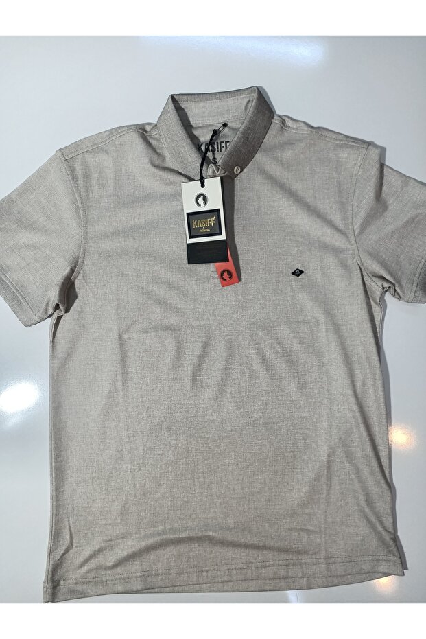 Slim Fit Collared Sports T-Shirt 100% Cotton