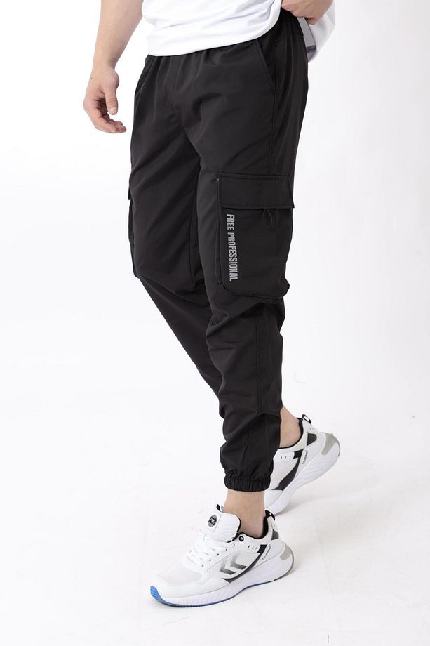 Paraşüt Kumaş Paça Lastikli Kargo/Jogger Alt PLDP 01_70093 - 3