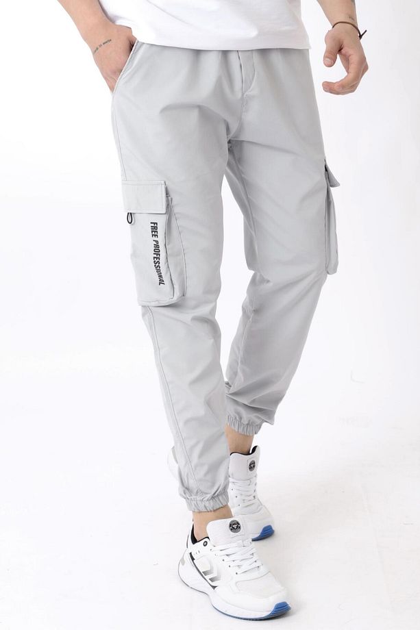 Paraşüt Kumaş Paça Lastikli Kargo/Jogger Alt PLDP 01_70093 - 1