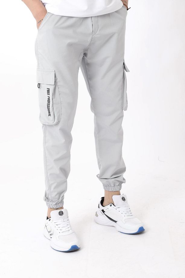 Paraşüt Kumaş Paça Lastikli Kargo/Jogger Alt PLDP 01_70093 - 3