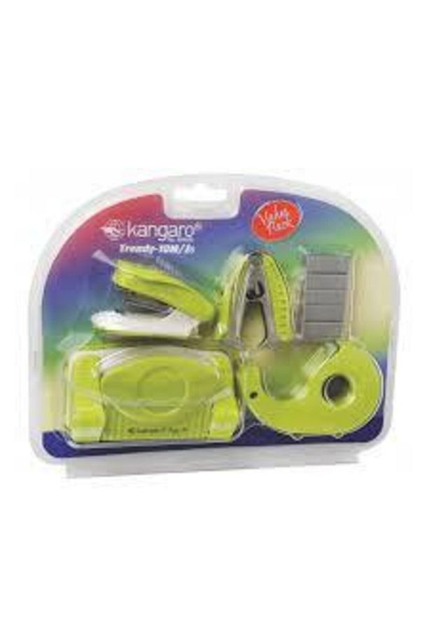 Kangaro Set T.zımba+perfaratör Delgeç +tel Sökücü Yeşil Ss-t10m - 1