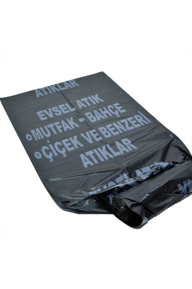 Evsel Atık Çöp Poşeti 80x110 Cm Jumbo 100 Adet 6 Kg - - 1