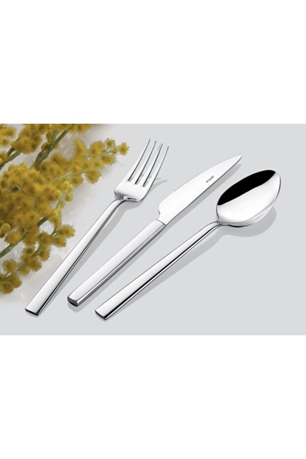 Inter Nil Model  Sade 12 Adet Yemek Bıçak - 1