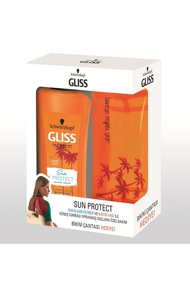 Sun Protect Şampuan 525 Ml+bikini Çantası Hediyeli - 1