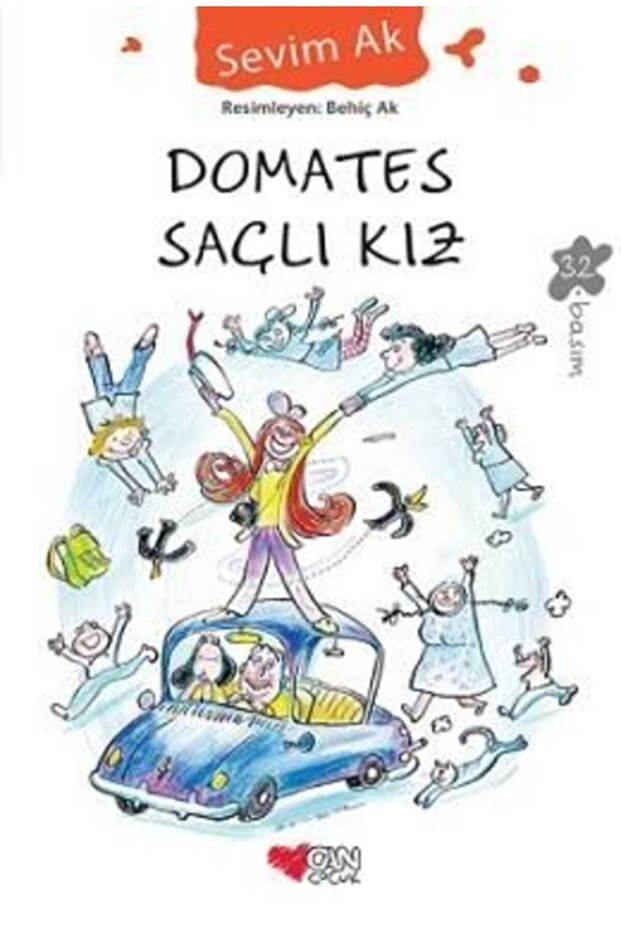 Domates Saçlı Kız | Sevim Ak | Can Çocuk Yayınları - 1