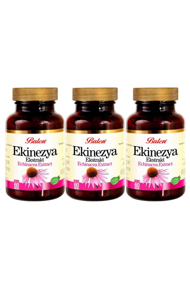 Echinacea Extract Capsule 60 Capsules X 3Pcs