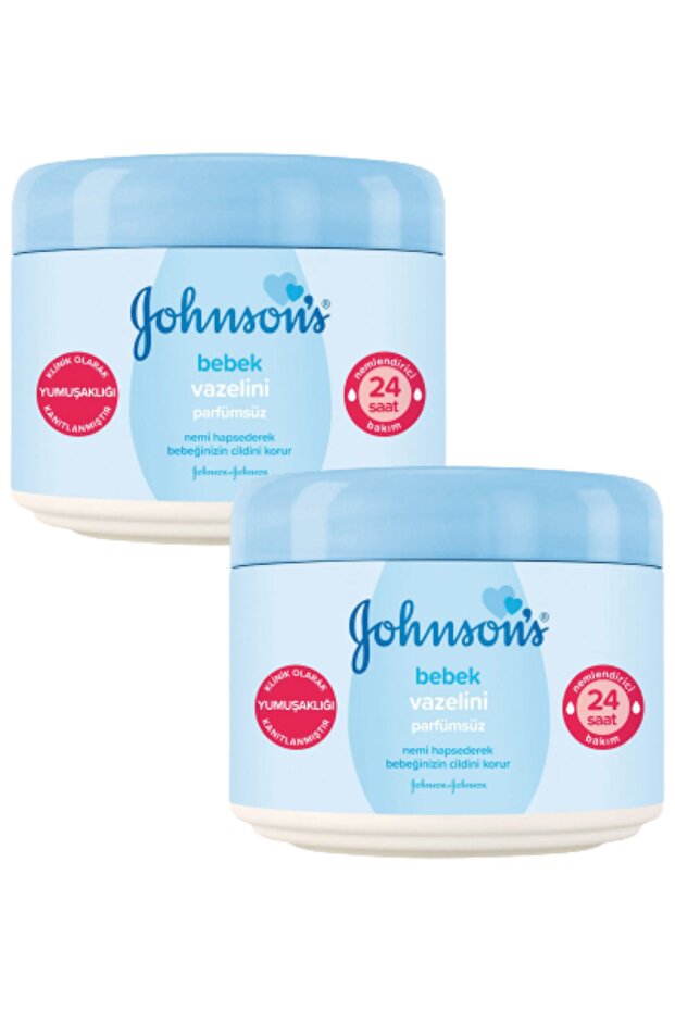 Johnson 100 Ml Unscented Vaseline - 2 Pieces