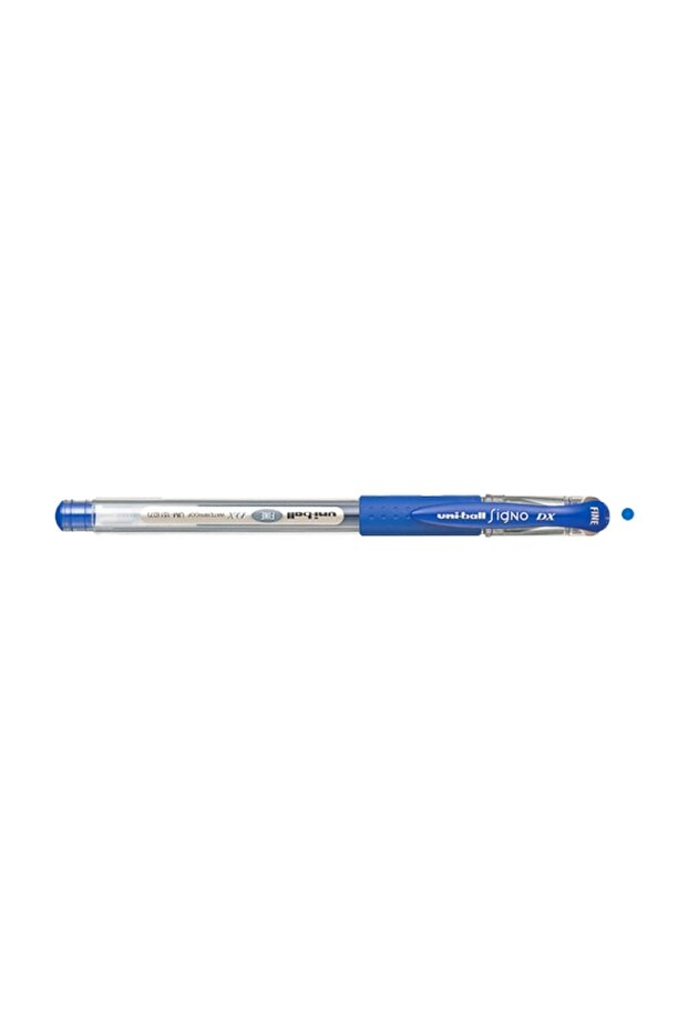 Signo Dx Fine 0.7 Gel Pen - Blue 4 Pieces