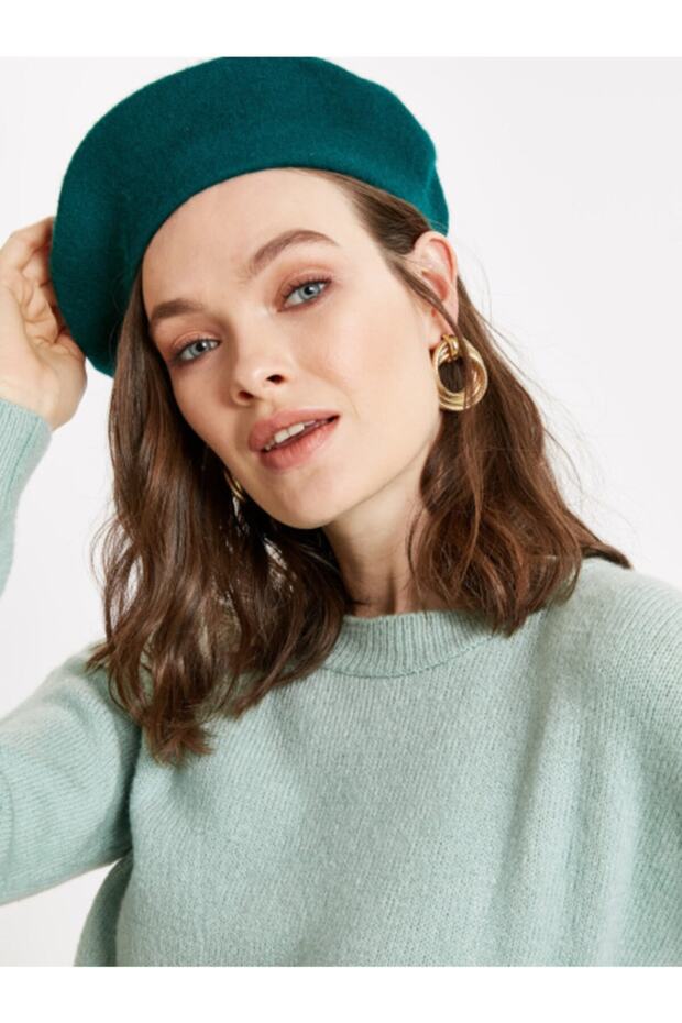 Painter Beret Green French Hat