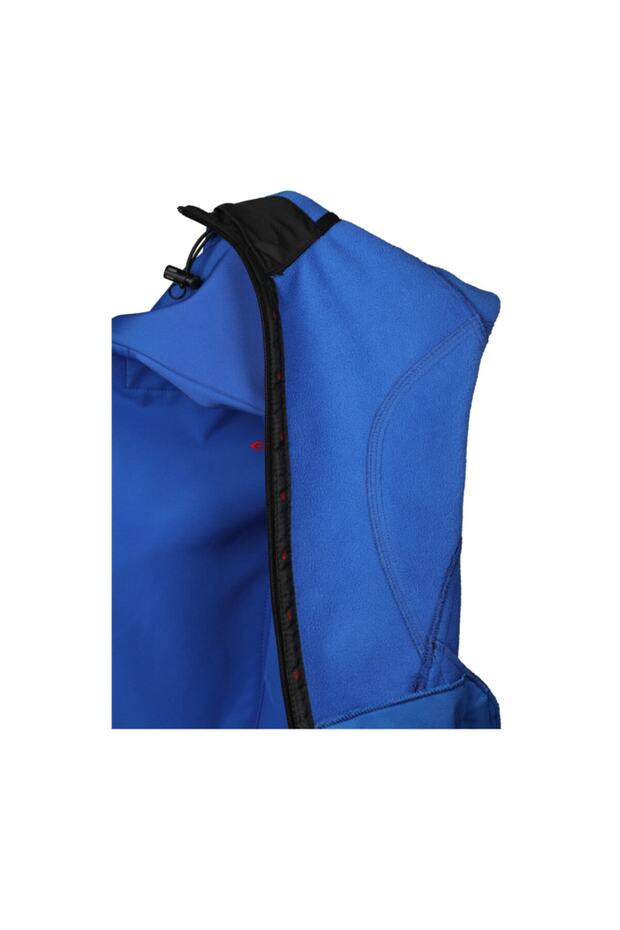Kadın Mavi Kapüşonlu Dynamic Softshell Ceket - 9