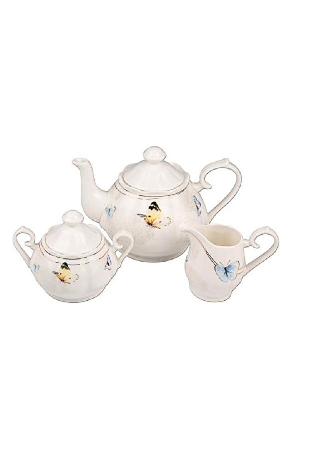 Setabıanca Çay Seti Gılded Butterfly 3lu - 1